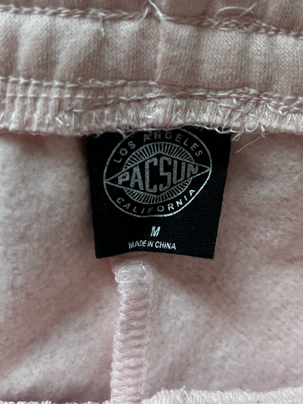 PACSUN NWT Light Pink flare sweats Size M - Picture 3 of 4